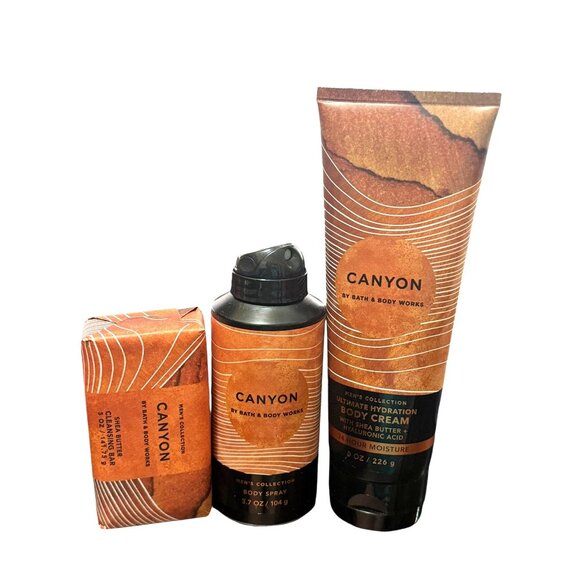 Canyon Bath & Body Works‎ 3 Piece Set NEW - Picture 1 of 2
